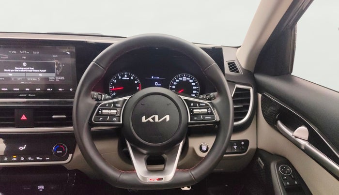 2022 KIA SELTOS GTX (O) 1.4, Petrol, Manual, 35,856 km, Steering Wheel Close Up
