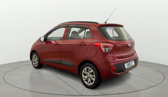 2017 Hyundai Grand i10 SPORTZ (O) 1.2 KAPPA VTVT, CNG, Manual, 63,119 km, Left Back Diagonal