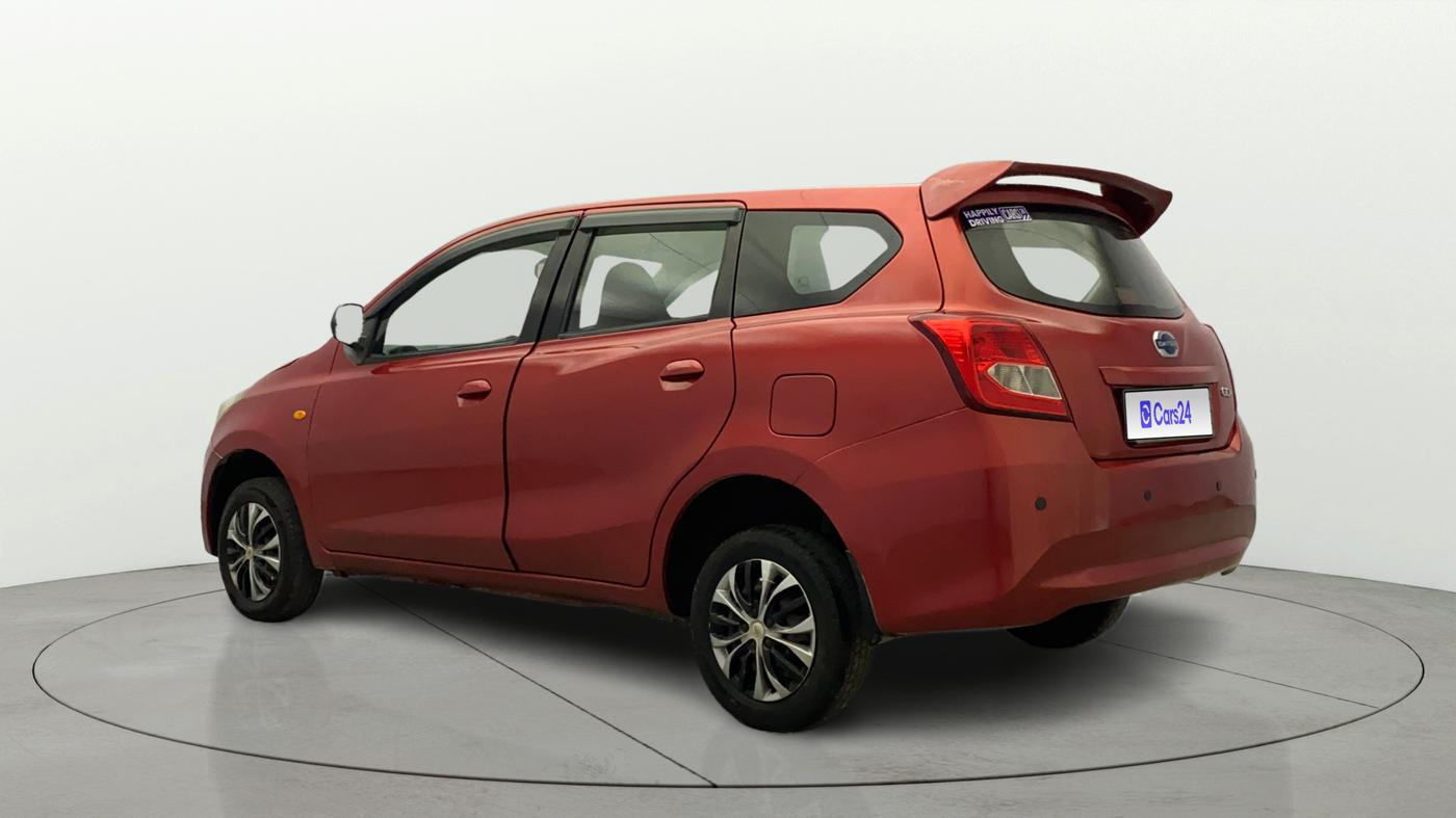 2017 Datsun Go Plus T, Petrol, Manual, 1,33,186 km, Left Back Diagonal