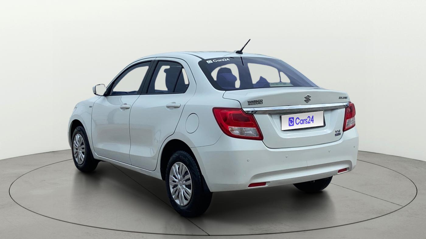 2018 Maruti Dzire VXI AMT, Petrol, Automatic, 60,108 km, Left Back Diagonal