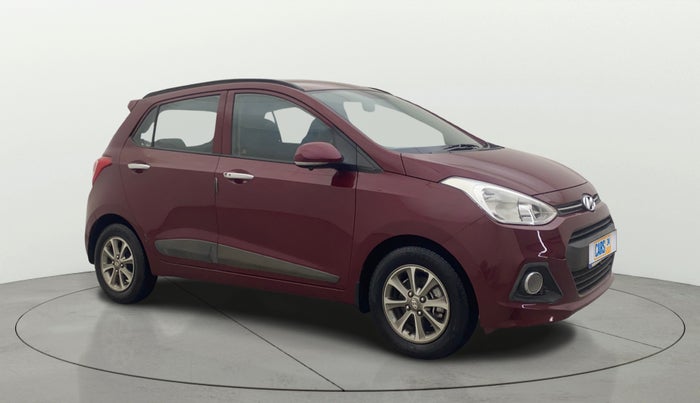 2015 Hyundai Grand i10 ASTA (O) 1.2 KAPPA VTVT, Petrol, Manual, 37,124 km, Right Front Diagonal
