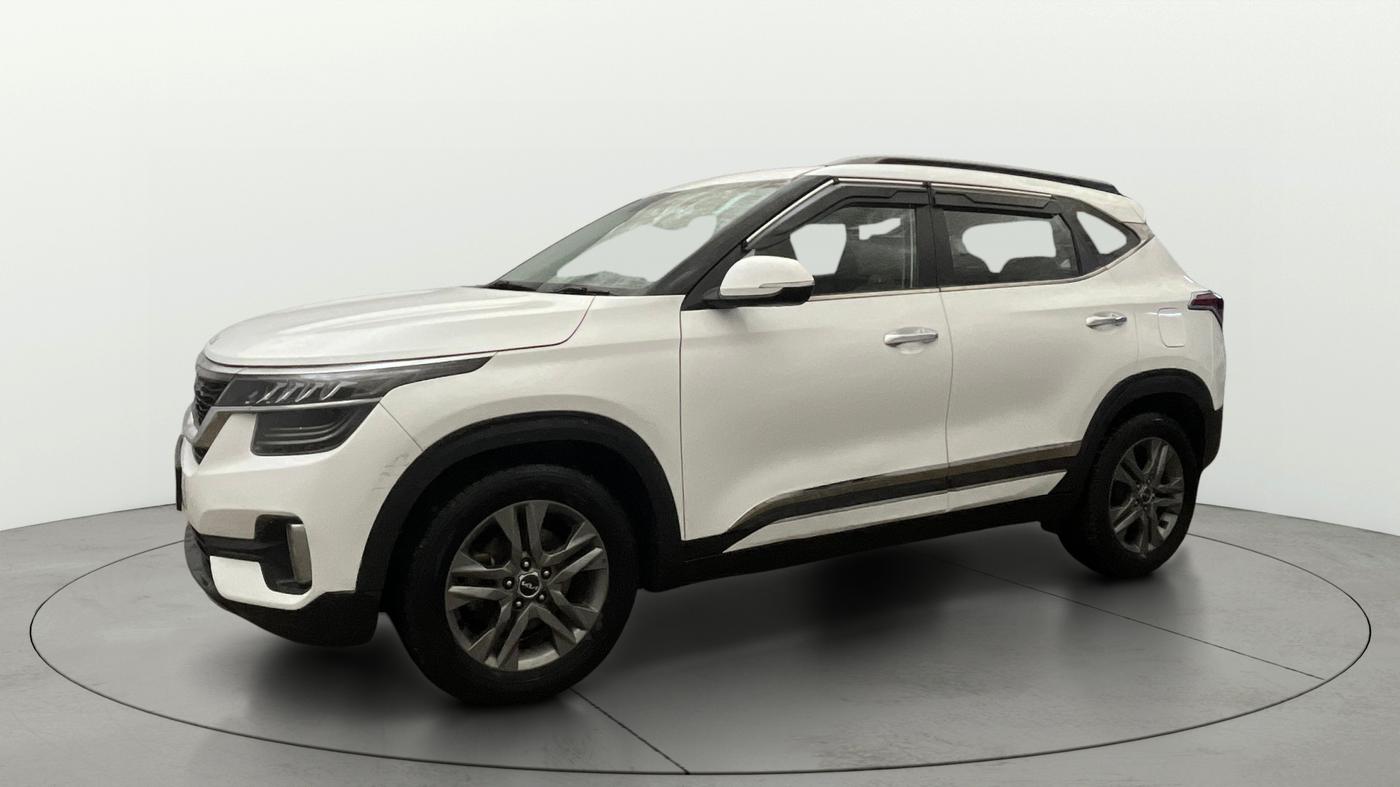 2021 KIA SELTOS HTX 1.5 PETROL, Petrol, Manual, 79,495 km, Left Front Diagonal