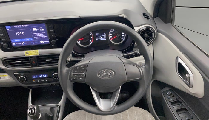 2022 Hyundai GRAND I10 NIOS SPORTZ 1.2 KAPPA VTVT CNG, CNG, Manual, 36,984 km, Steering Wheel Close Up