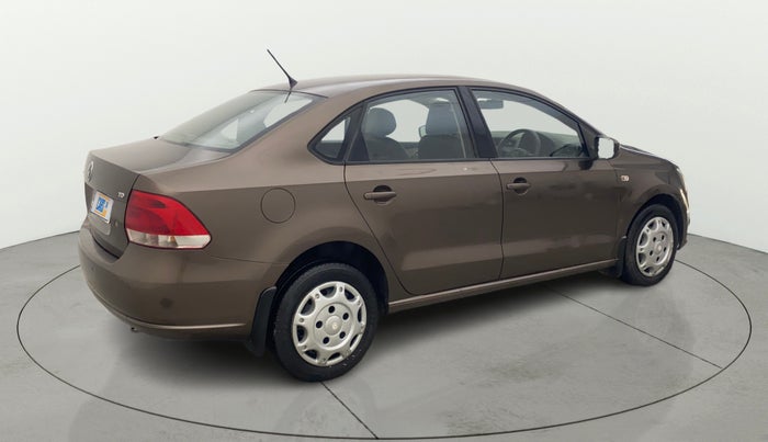 2014 Volkswagen Vento COMFORTLINE 1.5 AT, Diesel, Automatic, 82,598 km, Right Back Diagonal