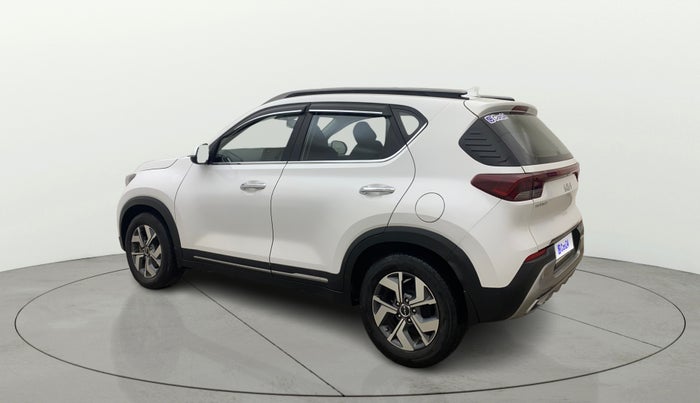2022 KIA SONET HTX 1.5 AT, Diesel, Automatic, 1,27,467 km, Left Back Diagonal