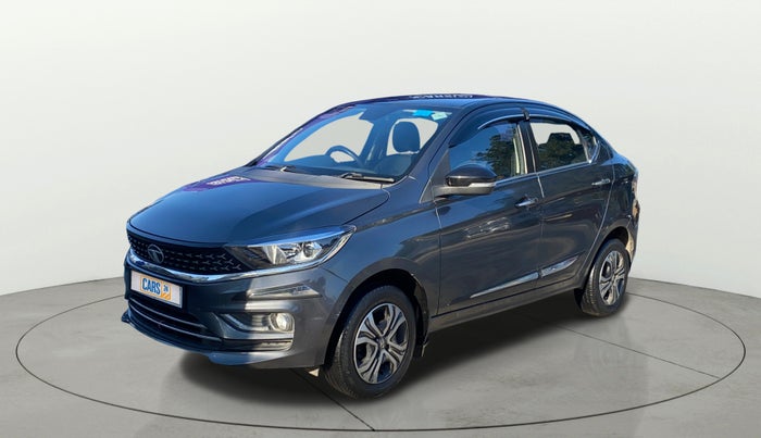 2022 Tata TIGOR XZ PLUS CNG, CNG, Manual, 43,589 km, Left Front Diagonal