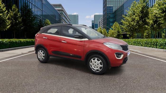 2018 Tata NEXON XM PETROL, Petrol, Manual, 75,600 km, Right Front Diagonal