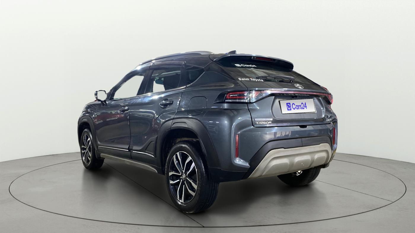 2024 Toyota Urban Cruiser Taisor V 1.0 Petrol AT, Petrol, Automatic, 26,999 km, Left Back Diagonal