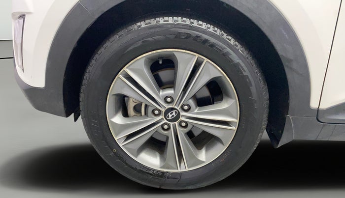 2017 Hyundai Creta SX PLUS AT 1.6 PETROL, Petrol, Automatic, 14,634 km, Left Front Wheel