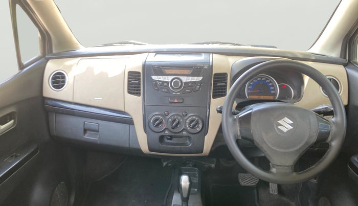2017 Maruti Wagon R 1.0 VXI AMT, Petrol, Automatic, 65,211 km, Steering Wheel Close Up