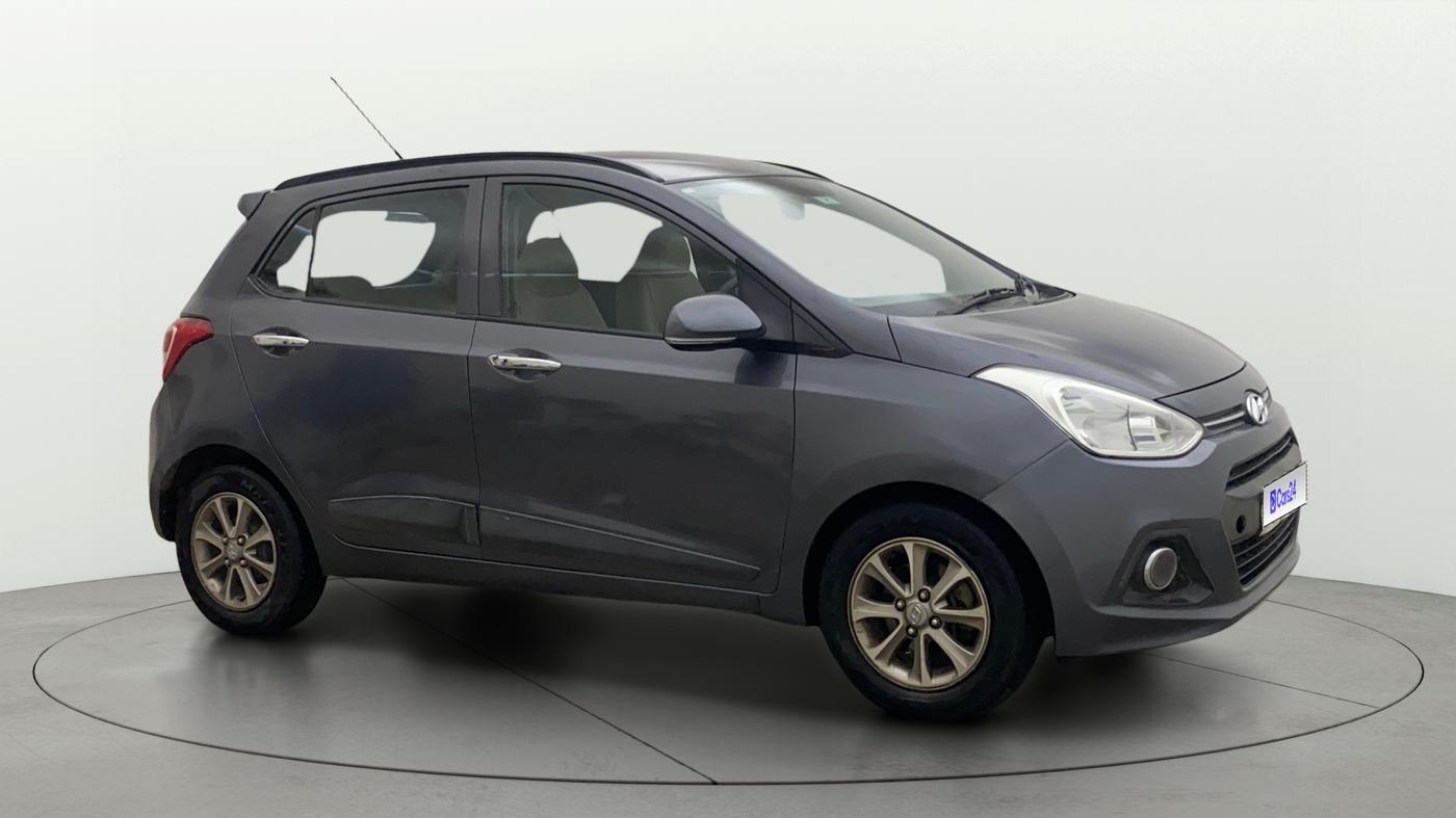 2016 Hyundai Grand i10 ASTA AT 1.2 KAPPA VTVT, Petrol, Automatic, 96,266 km, Right Front Diagonal