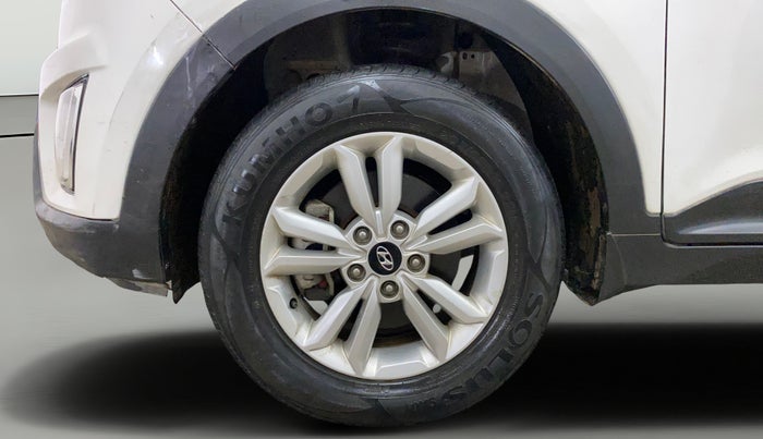 2018 Hyundai Creta SX PLUS 1.6 PETROL, Petrol, Manual, 27,828 km, Left Front Wheel