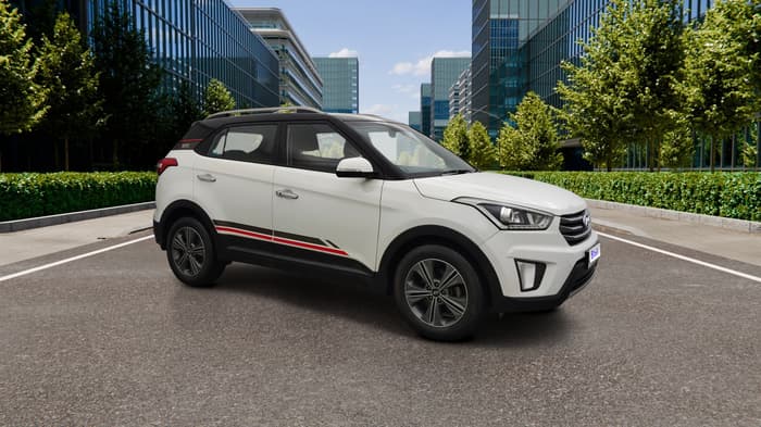 2016 Hyundai Creta SX PLUS 1.6 PETROL SPECIAL EDITION, Petrol, Manual, 70,091 km, Right Front Diagonal