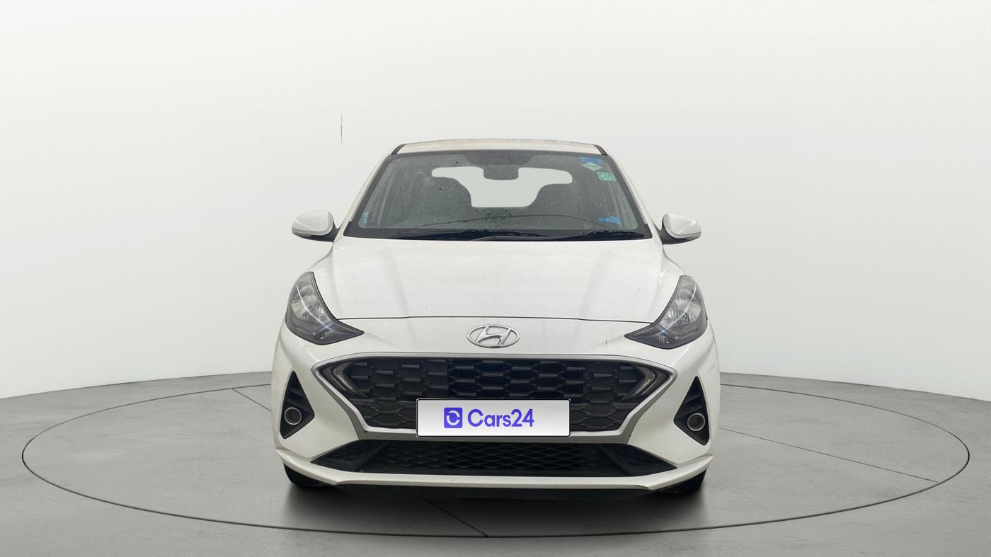 2022 Hyundai AURA SX 1.2 CNG, CNG, Manual, 9,680 km, Front