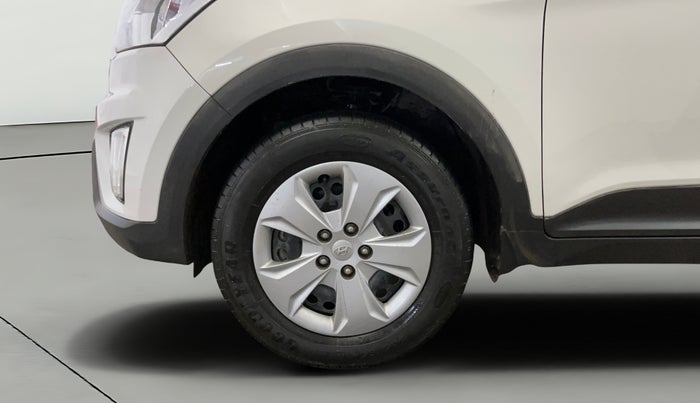2017 Hyundai Creta E PLUS 1.6 PETROL, Petrol, Manual, 30,258 km, Left Front Wheel