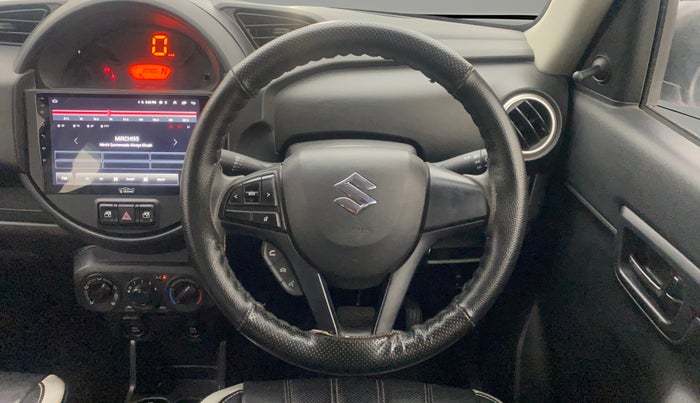 2020 Maruti S PRESSO VXI PLUS AMT, Petrol, Automatic, 20,899 km, Steering Wheel Close Up