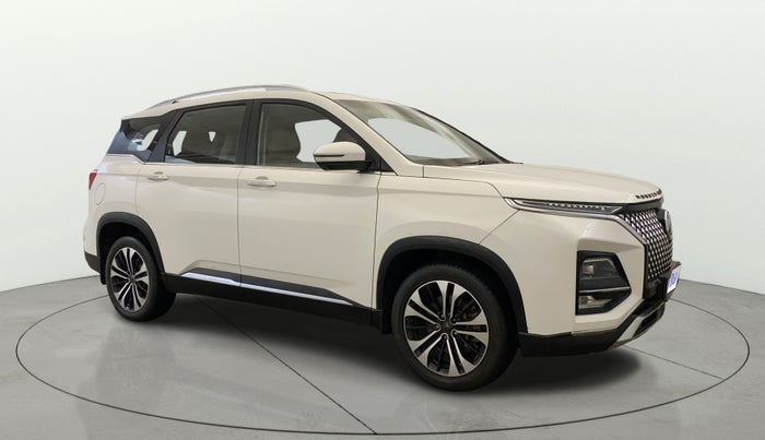 2023 MG HECTOR PLUS Sharp Pro 1.5 Turbo Petrol CVT 6 STR, Petrol, Automatic, 46,361 km, Right Front Diagonal