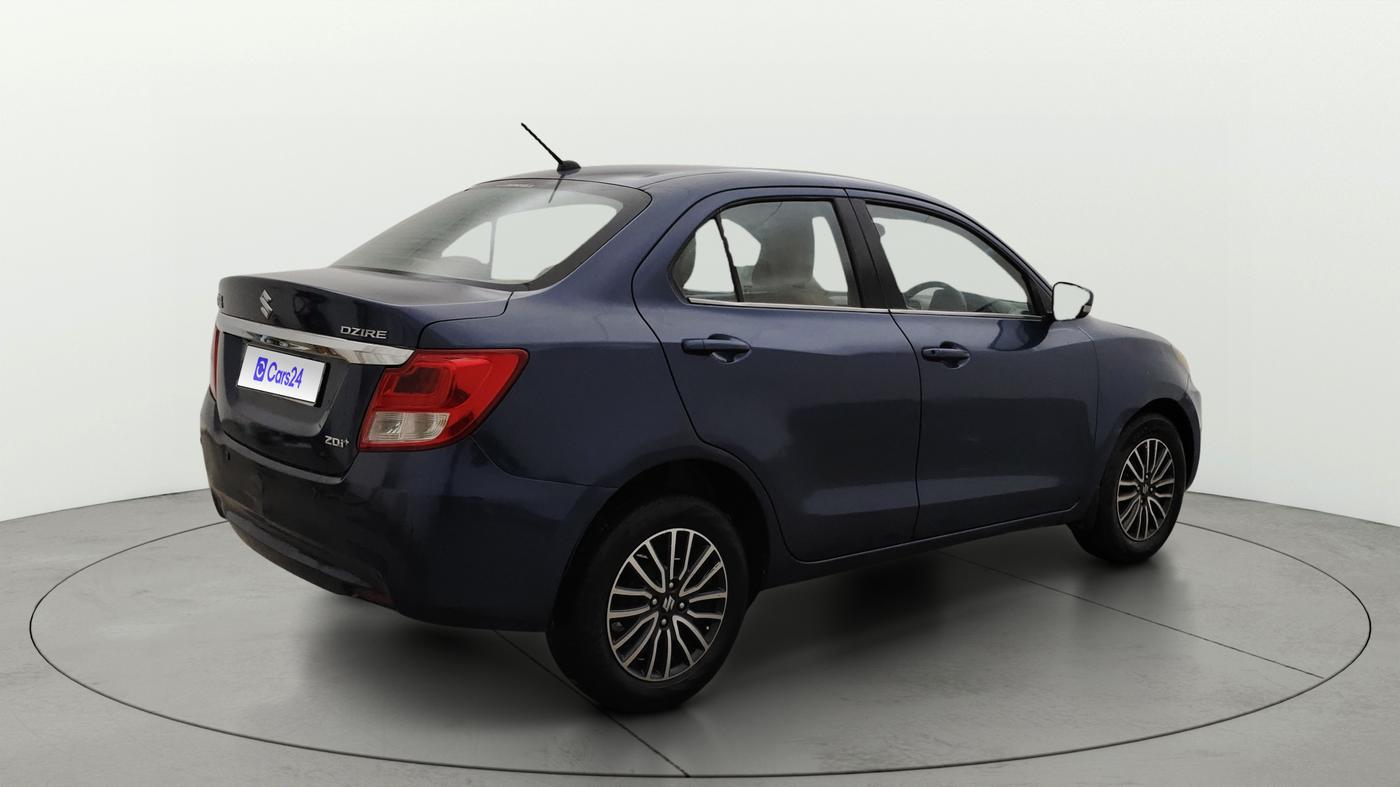 2017 Maruti Dzire ZDI PLUS AMT, Diesel, Automatic, 1,37,821 km, Right Back Diagonal