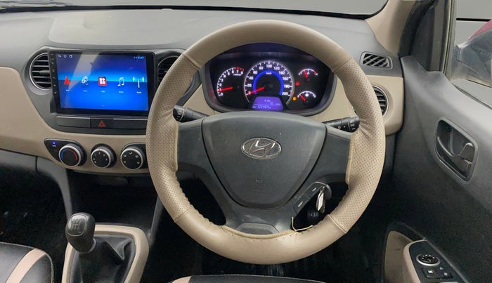 2016 Hyundai Grand i10 MAGNA 1.2 KAPPA VTVT, Petrol, Manual, 65,433 km, Steering Wheel Close Up