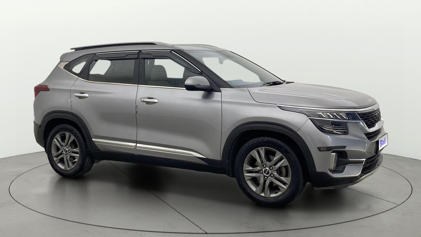 2021 KIA SELTOS HTX 1.5 PETROL, Petrol, Manual, 35,427 km, Right Front Diagonal