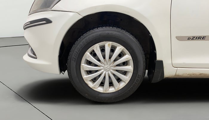 2015 Maruti Swift Dzire VXI, Petrol, Manual, 83,228 km, Left Front Wheel