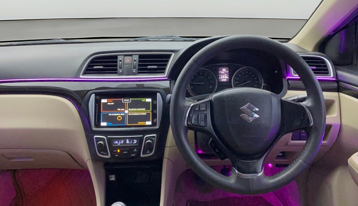 2015 Maruti Ciaz ZXI+, Petrol, Manual, 57,869 km, Steering Wheel Close Up
