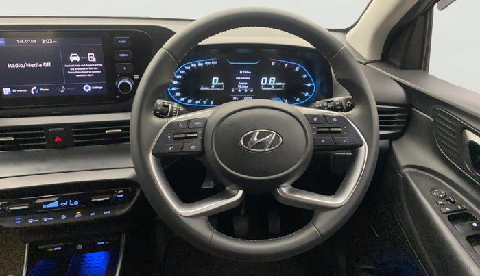 2022 Hyundai NEW I20 ASTA 1.2 MT, Petrol, Manual, 22,871 km, Steering Wheel Close Up
