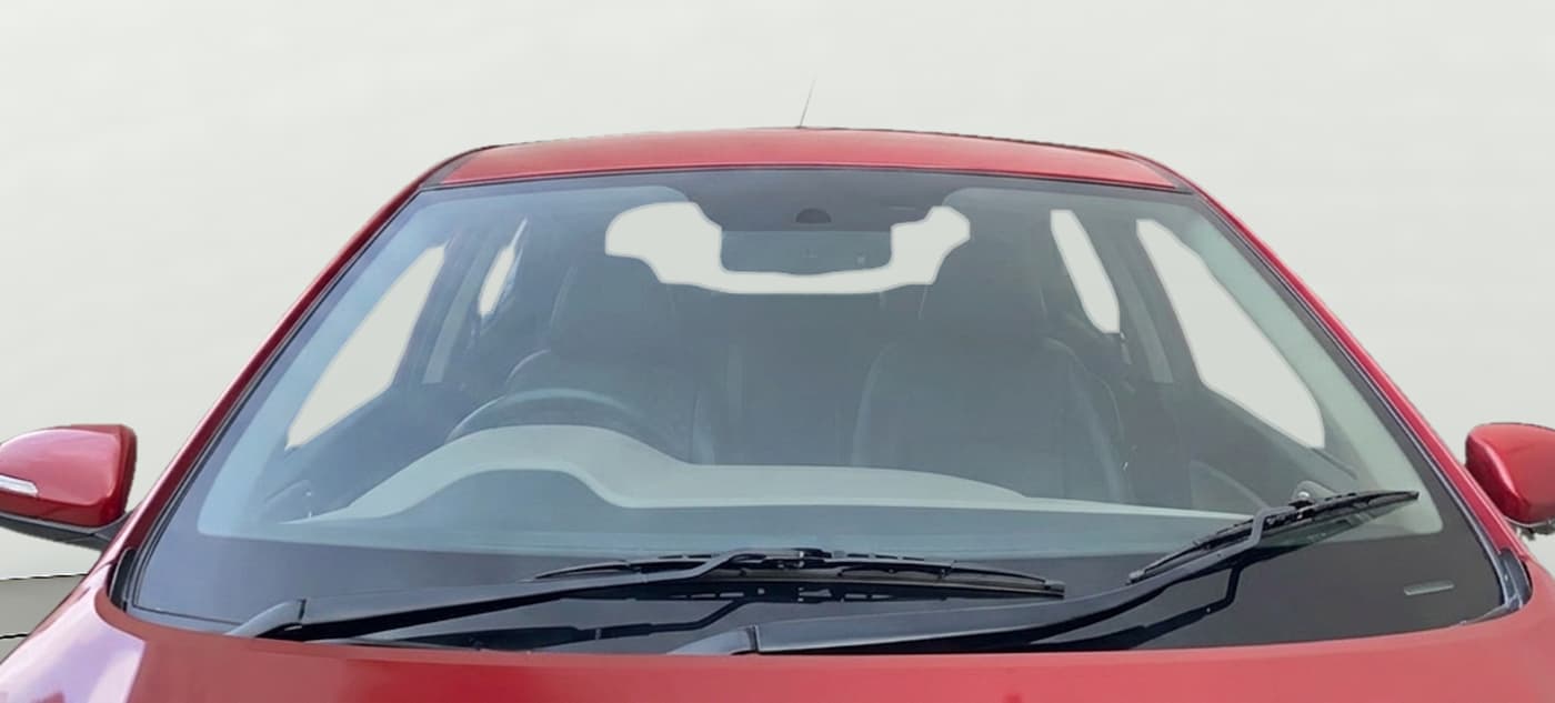 2015 Hyundai Elite i20 SPORTZ 1.2 (O), Petrol, Manual, 56,582 km, Front Windshield