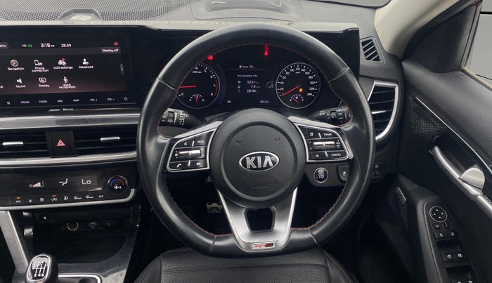 2020 KIA SELTOS GTX PLUS 1.4 PETROL, Petrol, Manual, 95,006 km, Steering Wheel Close Up