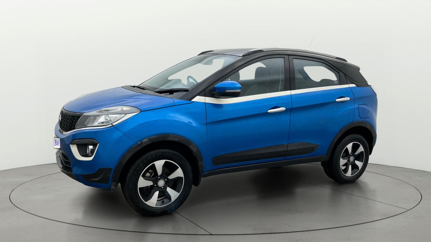 2019 Tata NEXON XZA PLUS PETROL, Petrol, Automatic, 48,542 km, Left Front Diagonal