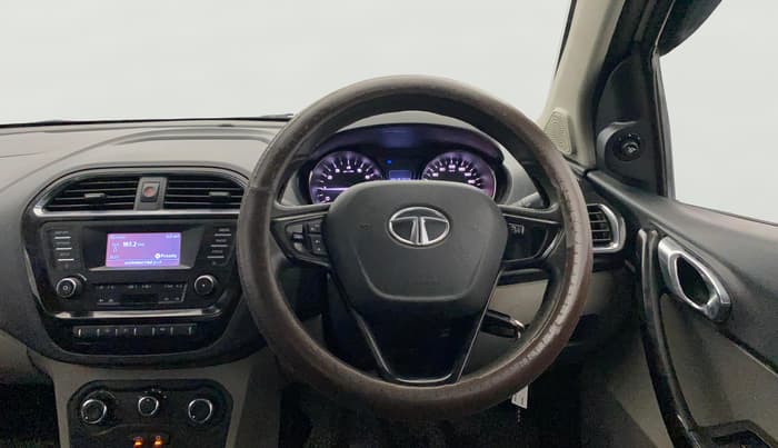 2018 Tata Tiago XZ PETROL, Petrol, Manual, 1,81,325 km, Steering Wheel Close Up