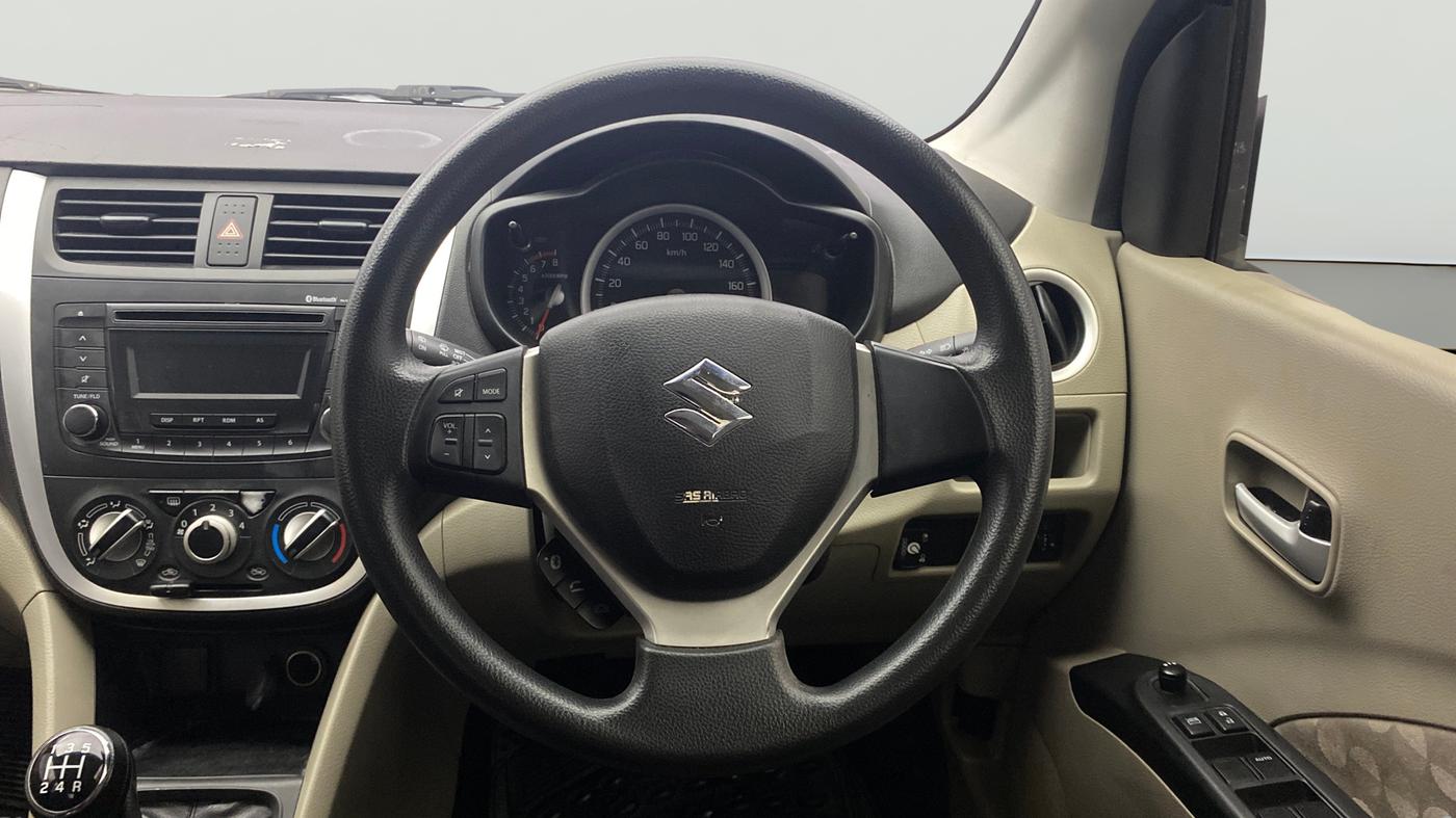 2015 Maruti Celerio ZXI, CNG, Manual, 43,476 km, Steering Wheel Close Up