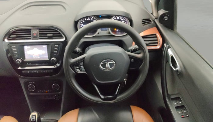 2017 Tata TIGOR XZ (O) PETROL, Petrol, Manual, 38,681 km, Steering Wheel Close Up