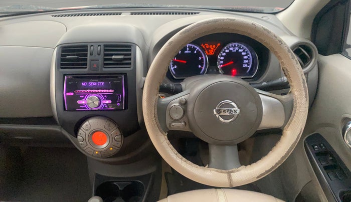 2013 Nissan Sunny XV DIESEL, Diesel, Manual, 1,20,954 km, Steering Wheel Close Up