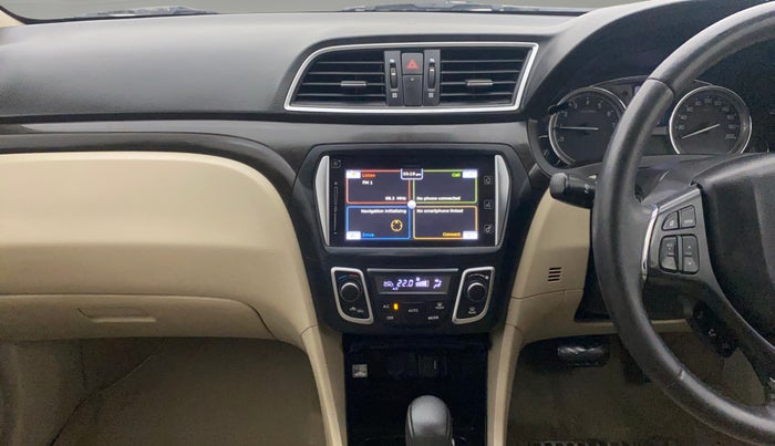 2017 Maruti Ciaz ALPHA  AT 1.4  PETROL, Petrol, Automatic, 55,561 km, Air Conditioner