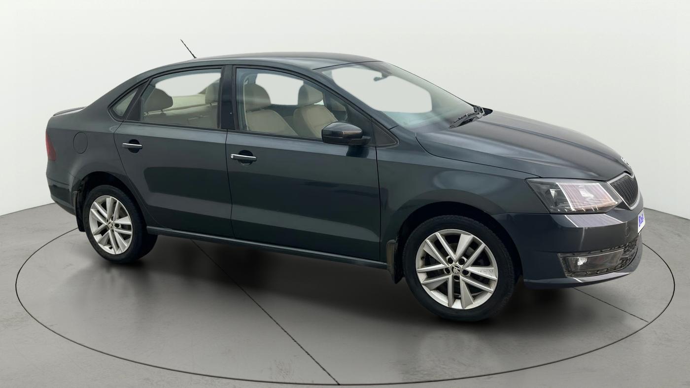 2017 Skoda Rapid 1.6 MPI STYLE PLUS MT, Petrol, Manual, 66,815 km, Right Front Diagonal