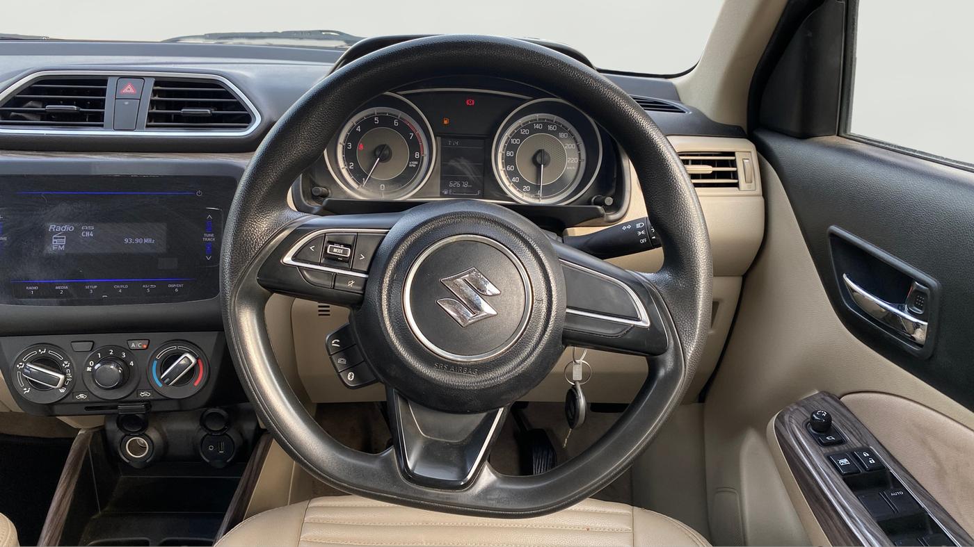 2021 Maruti Dzire VXI, Petrol, Manual, 62,655 km, Steering Wheel Close Up