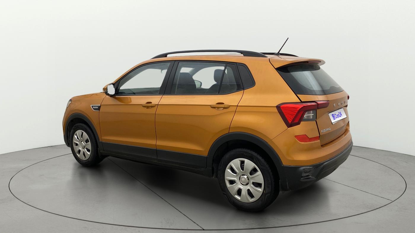 2022 Skoda KUSHAQ ACTIVE 1.0L TSI MT, Petrol, Manual, 22,097 km, Left Back Diagonal