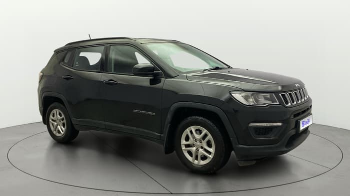 2019 Jeep Compass SPORT PLUS 2.0 DIESEL, Diesel, Manual, 1,14,118 km, Right Front Diagonal