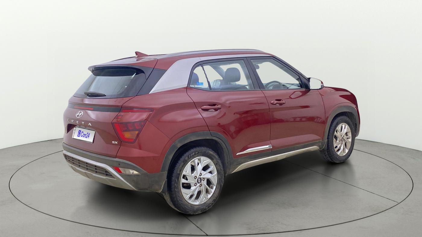2023 Hyundai Creta SX EXECUTIVE 1.5 PETROL, Petrol, Manual, 52,215 km, Right Back Diagonal
