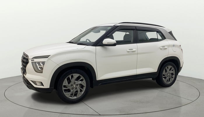 2020 Hyundai Creta SX (O) 1.4 TURBO DCT, Petrol, Automatic, 43,939 km, Left Front Diagonal