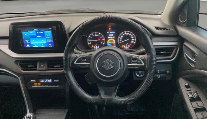 2024 Maruti BREZZA ZXI S-CNG, CNG, Manual, 28,680 km, Steering Wheel Close Up
