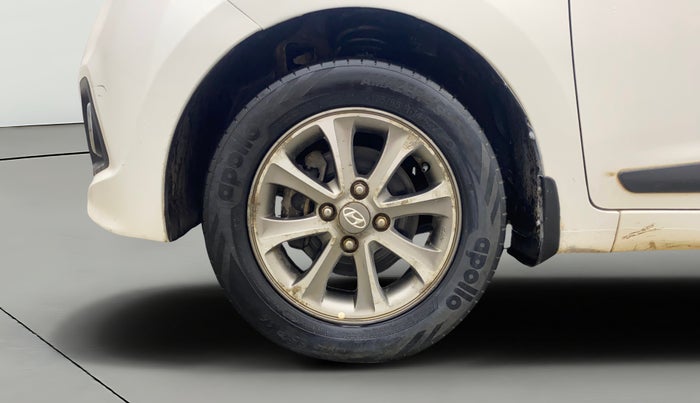 2015 Hyundai Grand i10 ASTA (O) 1.2 KAPPA VTVT, Petrol, Manual, 92,198 km, Left Front Wheel