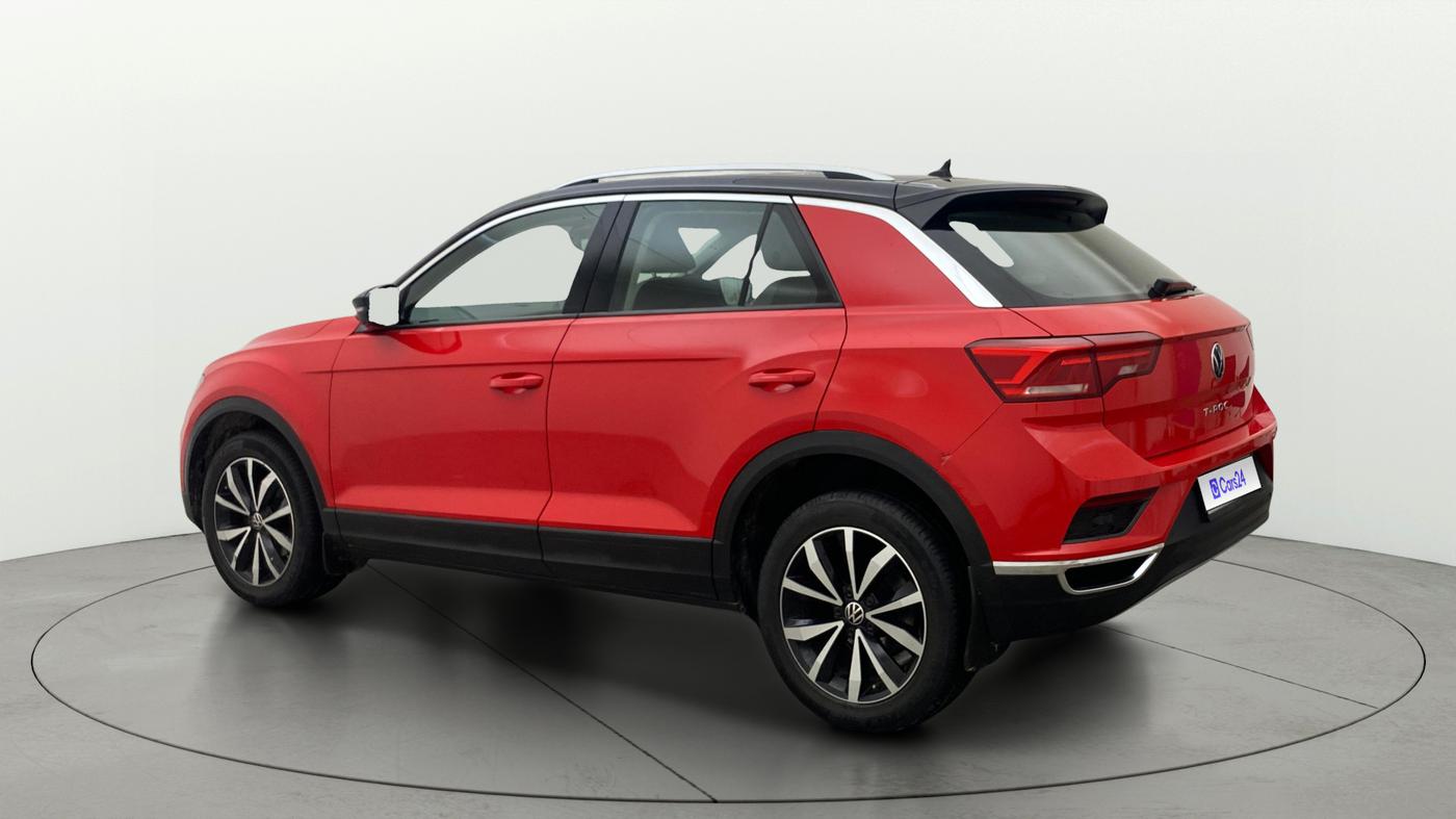 2021 Volkswagen T-ROC 1.5 TSI AT, Petrol, Automatic, 1,20,900 km, Left Back Diagonal