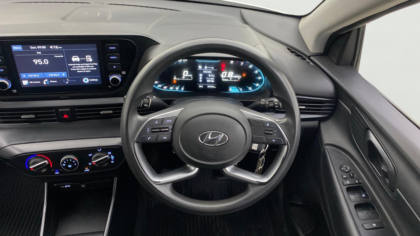 2020 Hyundai NEW I20 SPORTZ 1.0T GDI IMT, Petrol, Manual, 59,927 km, Steering Wheel Close Up