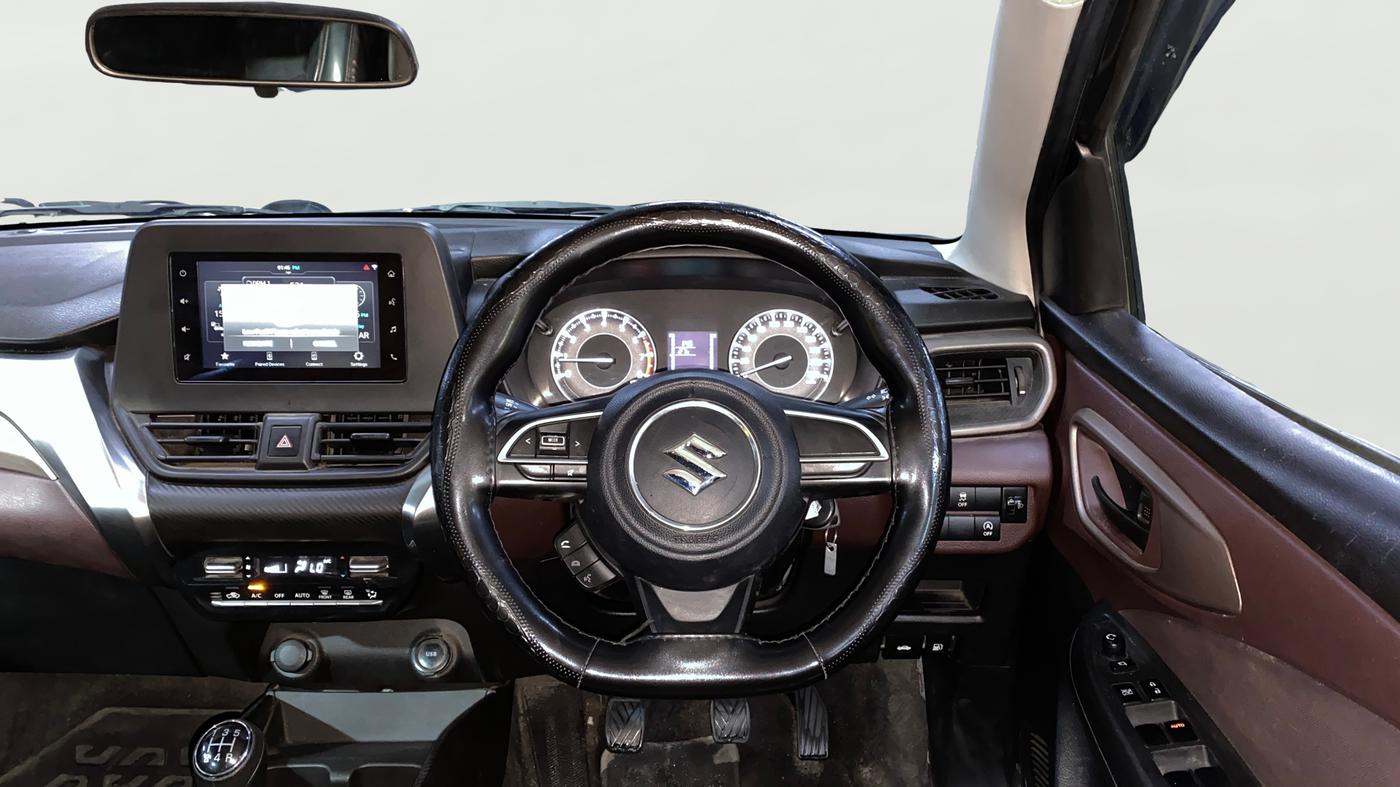 2023 Maruti FRONX DELTA PLUS 1.2MT, Petrol, Manual, 54,490 km, Steering Wheel Close Up