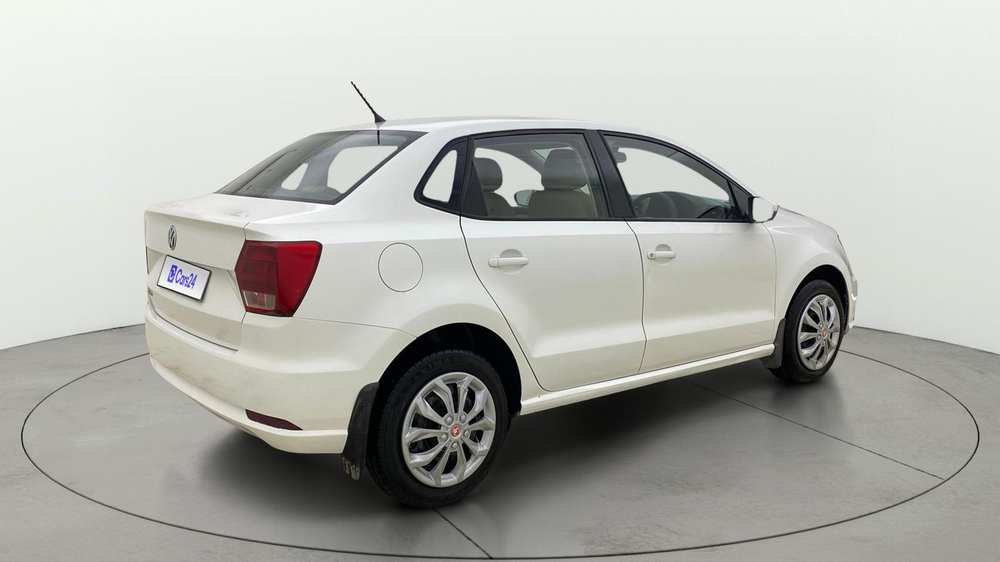 2016 Volkswagen Ameo COMFORTLINE 1.2L, Petrol, Manual, 78,884 km, Right Back Diagonal