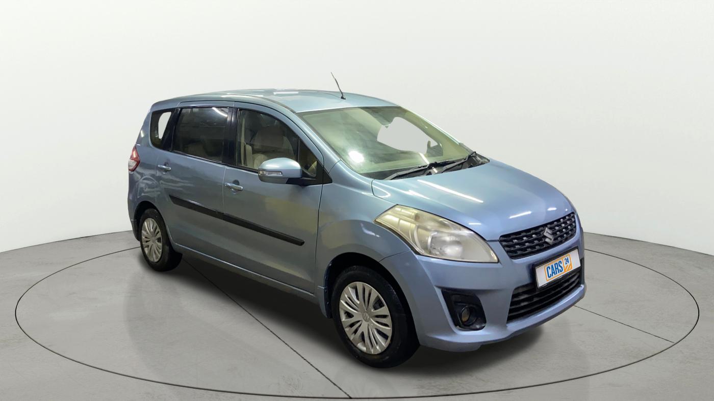 2012 Maruti Ertiga VXI, CNG, Manual, 1,21,839 km, Right Front Diagonal