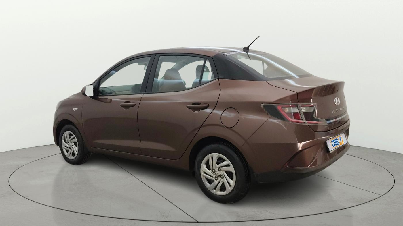 2022 Hyundai AURA S 1.2 CNG, CNG, Manual, 27,951 km, Left Back Diagonal