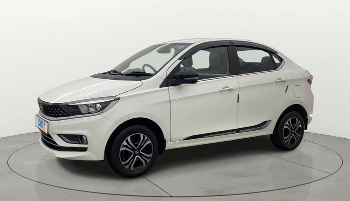 2023 Tata TIGOR XZ PLUS CNG, CNG, Manual, 46,179 km, Left Front Diagonal